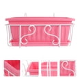 thumbnail image 5 of CIMAXIC 1 Set Flowerpot Rack Balcony Planting Flowerpot Plant Display Rack for Home,13.78"X7.48"X6.69", 5 of 5
