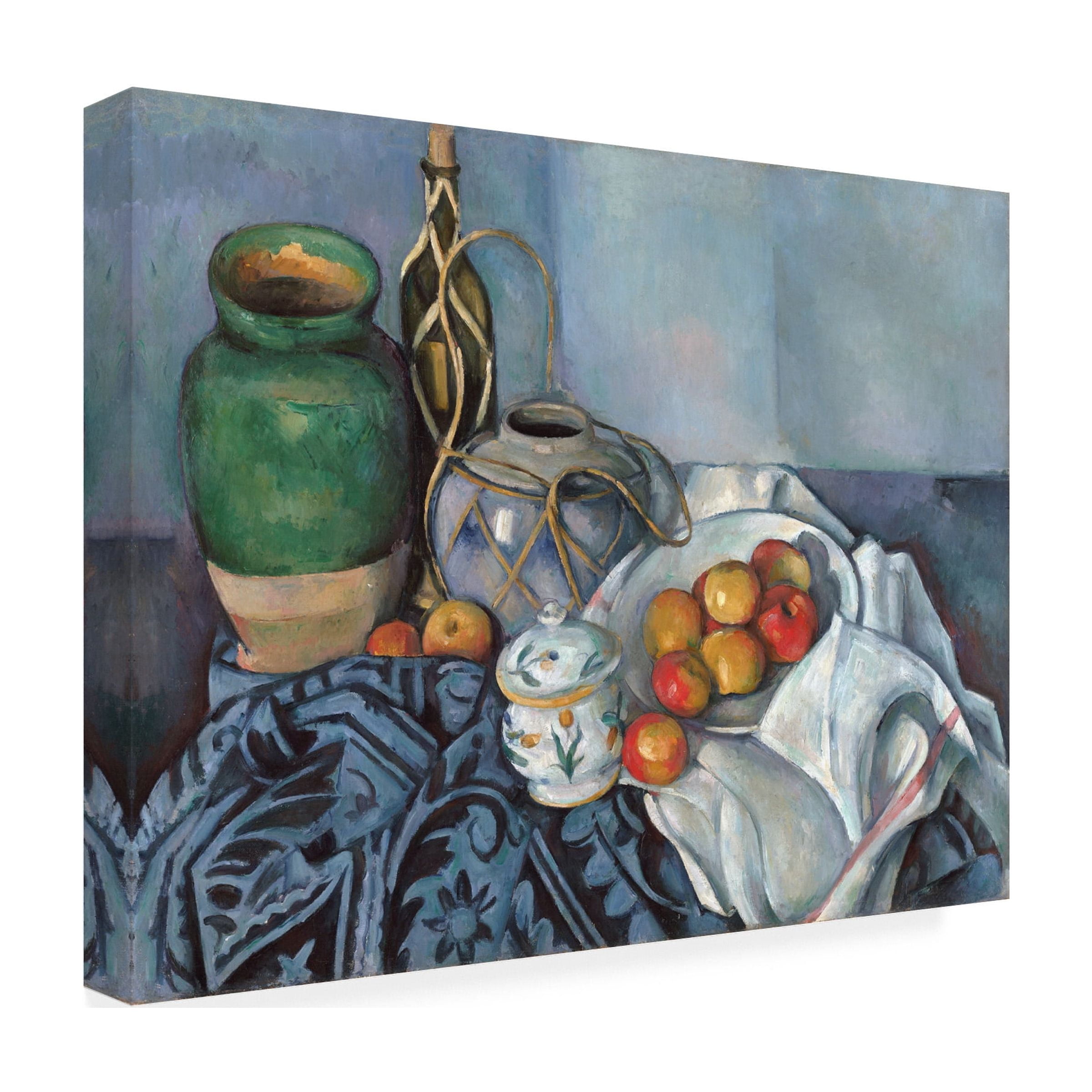Cezanne 'Still Life With Apples 2' Canvas Art
