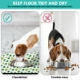 thumbnail image 3 of Retro Cactus Dog Food Pad - Waterproof Absorbent Pet Mat - Non-Slip Southwestern Succulent Design - Durable & Washable - Floor Protection, 3 of 4