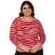 thumbnail image 1 of Suéter tejido Roman Fashion Tallas Extras 2030 Vino Unitalla, 1 of 7