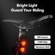 thumbnail image 3 of Paquete de 2 luces traseras para bicicleta - Luz trasera LED brillante para bicicleta para Cyclin, 3 of 5