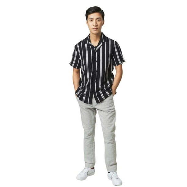 Camisa para Hombre manga corta Casual