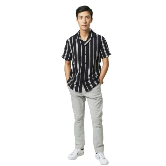 Camisa Casual para Hombre Diseño Rayas Marca NYD