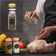 thumbnail image 4 of Ounissouiy Frasco de especias de vidrio con tapa Botella de condimento sellada cuadrada Almacenamiento de pimienta Hogar Cocina Restaurante Picnic Type2 NO2, 4 of 6