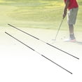 thumbnail image 6 of GARENDE 2 Pieces Golf Alignment Stick Golf Alignment Rod for Beginners Golf Training Black, 6 of 9