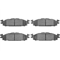 Front Brake Pad Set - Compatible with 2010 - 2019 Ford Taurus 2011 2012 2013 2014 2015 2016 2017 2018