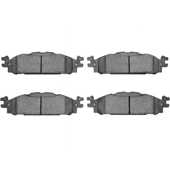 Front Brake Pad Set - Compatible with 2010 - 2019 Ford Taurus 2011 2012 2013 2014 2015 2016 2017 2018