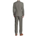 thumbnail image 2 of Mens Side Vent 2-piece Light Olive Linen Modern Fit Suit, 2 of 5