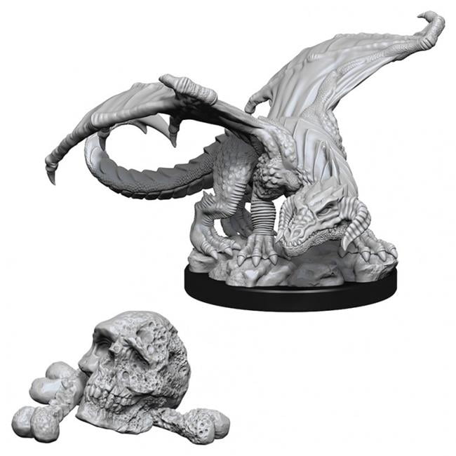 WizKids WZK73850 Dungeons & Dragons Nolzurs MarvelousBlack Dragon