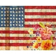thumbnail image 2 of Nobleworks, Inc. 24x20 White Modern Wood Framed Museum Art Print Titled - Flag 10, 2 of 4