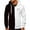 021Black, variant on Lightweight Hoodie for Men Zip Up Color Block Sweatshirt Slim Fit Rugby Print Casual Long Sleeve Jacket With Pocket
