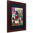 thumbnail image 2 of Trademark Fine Art "La Vie En Rose" Canvas Art by Natasha Wescoat, Black Matte, Wood Frame, 2 of 4