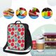thumbnail image 4 of Disketp Tomato Bolsa Térmica Estampada para Almuerzo, Lonchera para Hombres y Mujeres Adultos, 4 of 7