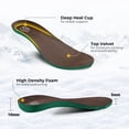 thumbnail image 5 of FitVille Botas de invierno anchas para hombre, botas de nieve gruesas y cálidas, botas ligeras antideslizantes impermeables con forro de piel y gancho, 5 of 5