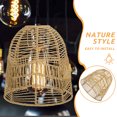 thumbnail image 3 of Chinese Style Imitation Rattan Lamp Shade Lamp Cover Lamp Decoration Lamp Accessories, 3 of 8