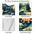 thumbnail image 4 of luoweisi Men's Beach Shorts Quick Dry Swim Trunks with Mesh Lining Cartoon Dinosaur 2XL, 4 of 5
