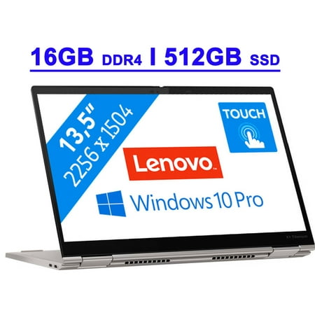 Lenovo ThinkPad X1 Titanium Yoga 13 Premium 2-in-1 Laptop 13.5" QHD Touchscreen (450nits 72% NTSC) Intel Quad-core i5-1130G7 16GB DDR4 512GB SSD Fingerprint Backlit Thunderbolt Pen Win11Pro Silver
