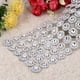 thumbnail image 3 of Botones 1 yarda 6 rollo plata Kuymtek Rhinestone boda diamante malla decoración centro de mesa multicolor Única para Unisex, 3 of 7