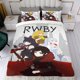 thumbnail image 4 of RWBY Conjunto de sábanas temático, trío de piezas, cómodo y amigable con la piel, diseño único, regalo de decoración para el hogar para familiares, amigos y fans,173X218cm, 4 of 6