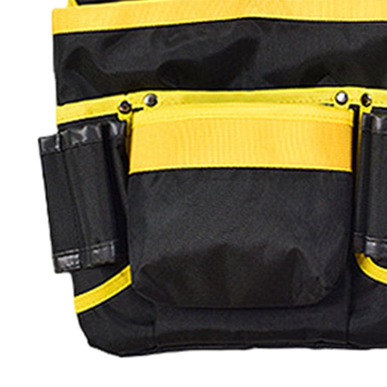 Gazechimp Waist Tool Bag – Heavy-Duty 1680D Oxford Utility Pouch With Adjustable Belt For Electricians, Gardeners & Housekeeping