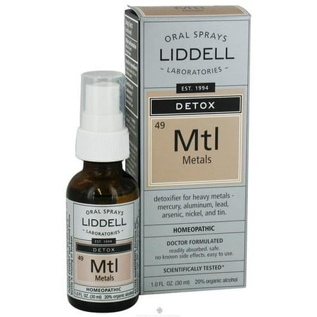 Liddell Laboratories Homeopathic Detox Mtl Metals, 1 oz