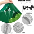 thumbnail image 6 of TSOVTHRID Green Shamrock Heart Print 4 PCS Gaming Chair Covers Slipcovers with Armrest Covers, Anti-Dust Stretchable Game Computer Office Desk Chair Cover Protector for St. Patrick's Day Decor, 6 of 7