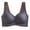 Purple, variant on Running Bra Women Pullover Bra Feature V-Neck Push-up Bra Style W-929 Black XXL