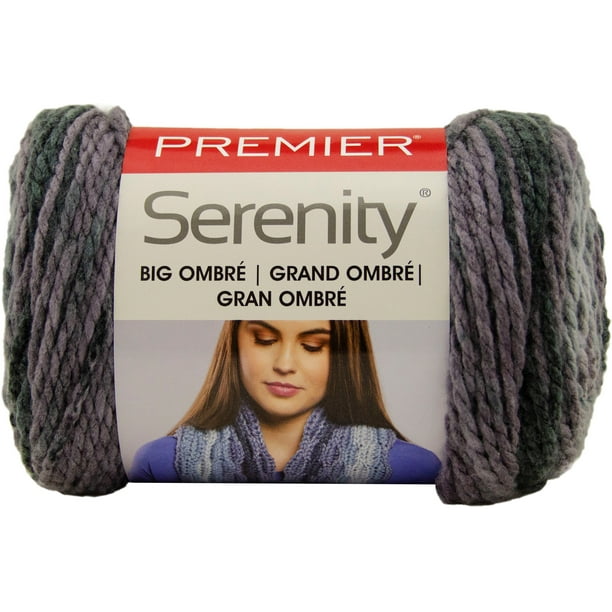 Premier Yarn Serenity Chunky Ombre Big Lunar Walmart