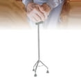 thumbnail image 6 of Wswqop Walking Cane Crutch Anti-Slip Durable 1 Gears Adjustable Retractable Telescopic Tripod, 6 of 9