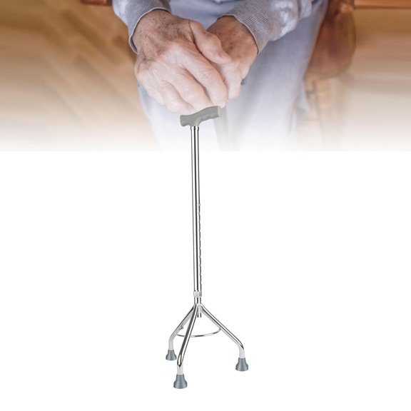 Bastones para caminar Accesorios antideslizantes, 10 engranajes ajustables, muletas, duraderos, telescópicos, aleación de aluminio, bastón para Trípode