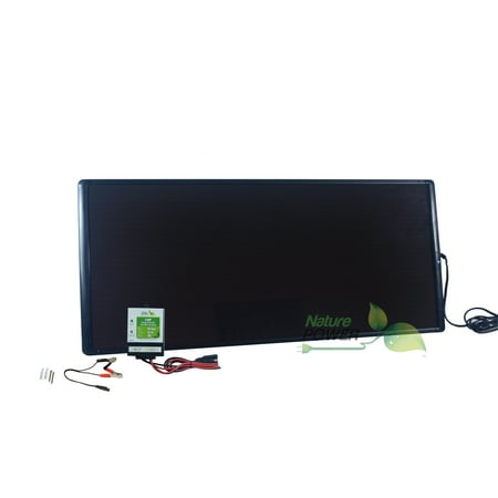 UPC: 0839290004524 | Nature Power (42022) 22-Watt Amorphous Solar Panel Charging Kit with 8 Amp Charge Controller