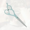 thumbnail image 5 of Unique Bargains 1 Pc Flat Shears Hair Cutting Scissors for Hair Styling Blue Silver Tone, 5 of 7