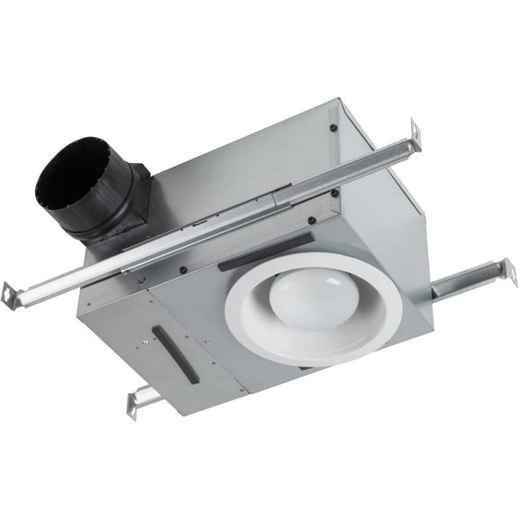 Broan-NuTone 744 Recessed Light Ventilation Fan, 70 CFM, 1.5 Sones, White