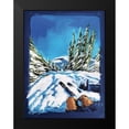 thumbnail image 2 of Baker, Sara 12x14 Black Modern Framed Museum Art Print Titled - The Rush, 2 of 5
