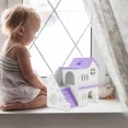 thumbnail image 4 of HINTRMENT 1 Set Guinea Pig Hideout House Multi Chambers PVC Violet Indoor Habitat, 4 of 4