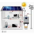 thumbnail image 3 of Hybrid Solar Inverter 24V Pure Sine Wave Inverter 2400W Solar Panel nerator Portable ,Easy to Operate, 3 of 5