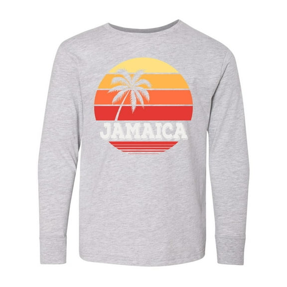 Inktastic Jamaica Vacation Trip Long Sleeve Youth T-Shirt