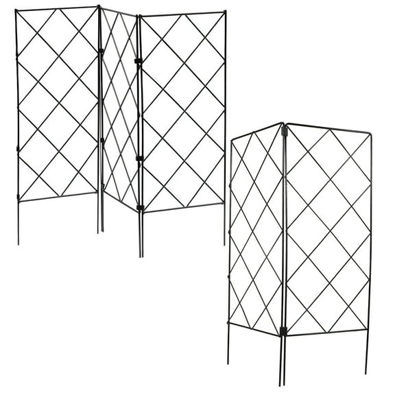 WHAMVOX  5 Pcs Plant Support Garden Stakes Gardening Bracket