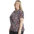 thumbnail image 7 of Dickies EDS Scrubs Top For Women V-Neck Print DK717, 7 of 7
