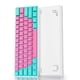thumbnail image 2 of Teclado para Juegos Ussixchare con 61 Teclas, Cableado, Interruptores Rojos, Iluminación LED, 2 of 8