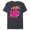 Navy Heather, variant on Disney and Pixar’s Turning Red RPG Cute Panda - Short Sleeve Blended T-Shirt for Adults - Customized-Black