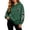 Army Green, variant on Womens Oversized Hoodies Goth Y2K Halloween Floral Raven Skull Graphic Drawstring Hooded Sweatshirt Streetwear Holiday Pullover Tops Fall Winter Clothes with Kangaroo Pocket Black 3XL