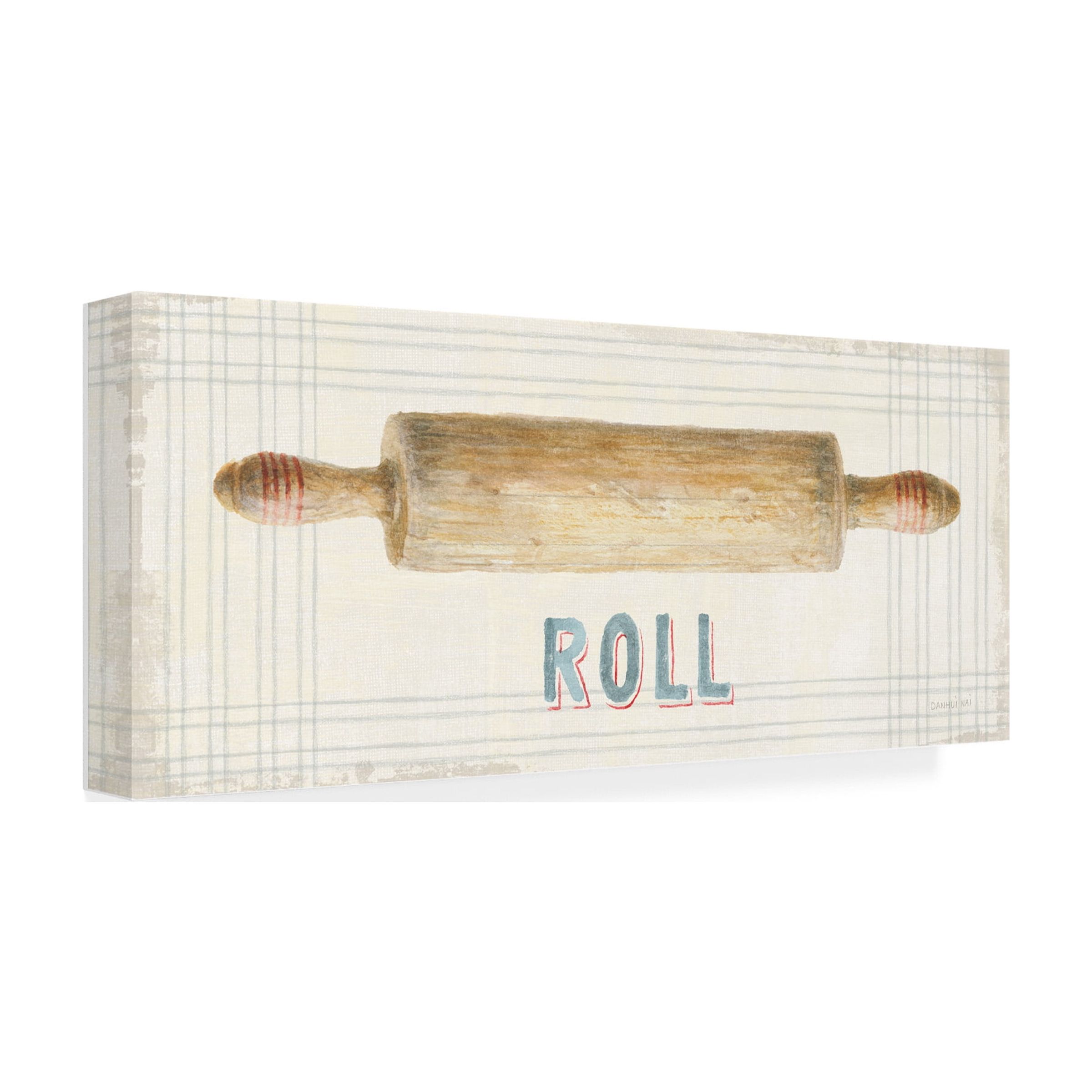 Danhui Nai 'Floursack Kitchen Sign II' Canvas Art