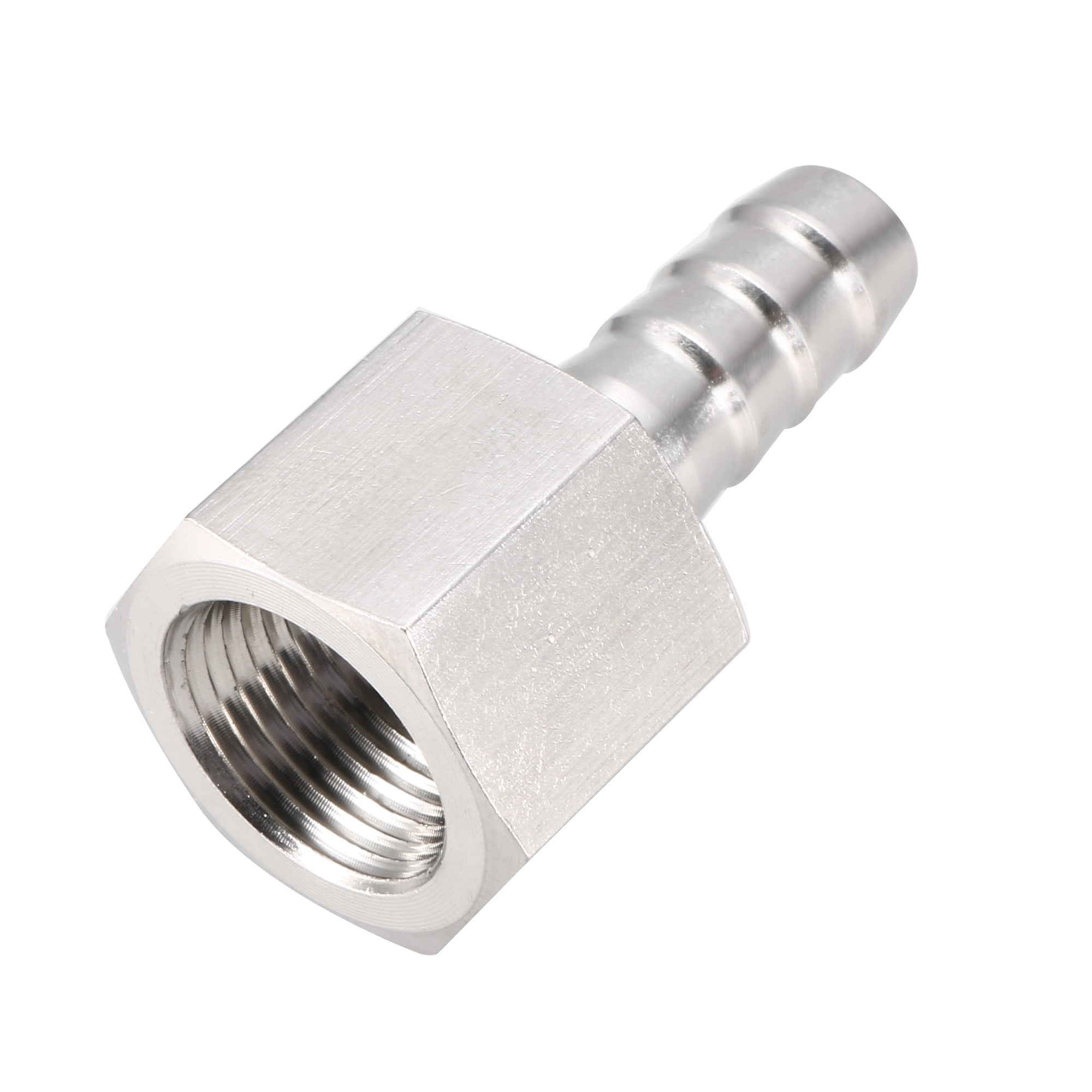 Stainless Steel Barb Hose Fitting Connector Adapter 10mm Barbed x PT3/8