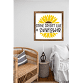thumbnail image 3 of Eveokoki Shine Bright Like A Sunflower Sign 12 Inch, Rustic Farmhouse Decor for the Home Sign, Wall Decorations, Modern Farmhouse Wall Decor, Rustic Wall Hanging Sign with Solid Wood Frame, 3 of 7