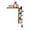 B, variante sur TIELUTT Cadre de Porte de Noël Suspendu Guirlande de Pâques avec Lumières Perles de Rideau pour Embrasures Figurine Articulée Centre de Table de Noël Guirlande avec Lumières Décorations de Table Guirlande Givrée pour Foyer