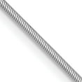 thumbnail image 1 of 14K White Gold Jbsp's .9mm Round Snake Chain (18 X 0.9) Made In Italy 1562-18, 1 of 5