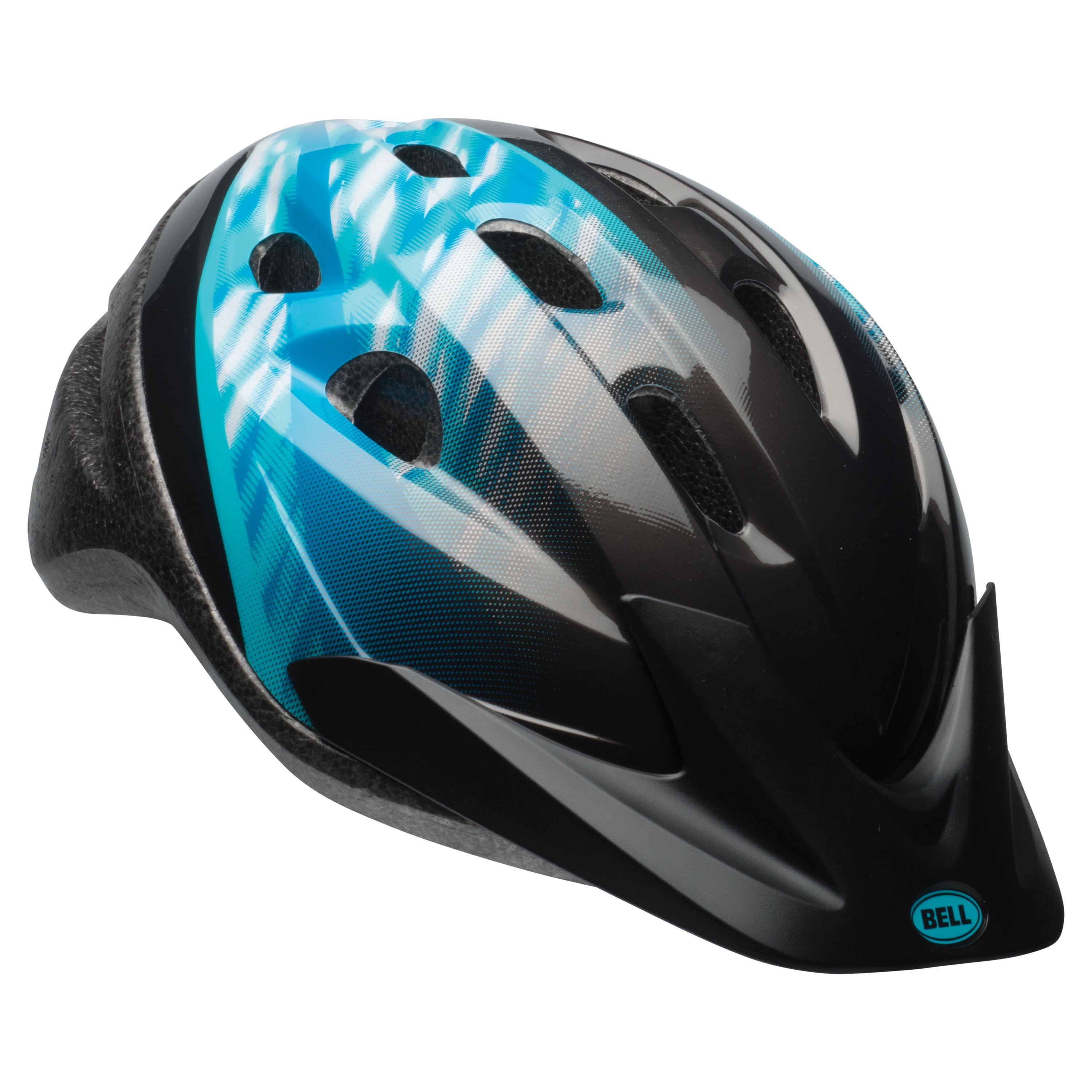 Bell Escape Youth Bicycle Bike Helmet Blue With Light on Back Age 8 for sale online 