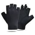 thumbnail image 1 of Guantes de ciclismo para hombre/mujer, antideslizantes, absorbentes de golpes, guantes de ciclismo con almohadilla de Gel de medio dedo, guantes para bicicleta, guantes transpirables para bicicleta, 1 of 6