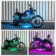 thumbnail image 3 of LEDGlow 8pc Flexible LED Million Color Motorcycle Lighting Kit, 3 of 5